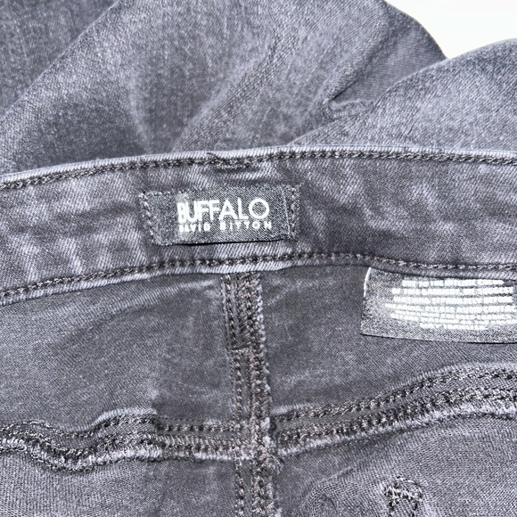 Buffalo David Bitton Mollie Skinny Jeans Women's 16/36 Black High Rise Stretch - Picture 4 of 7